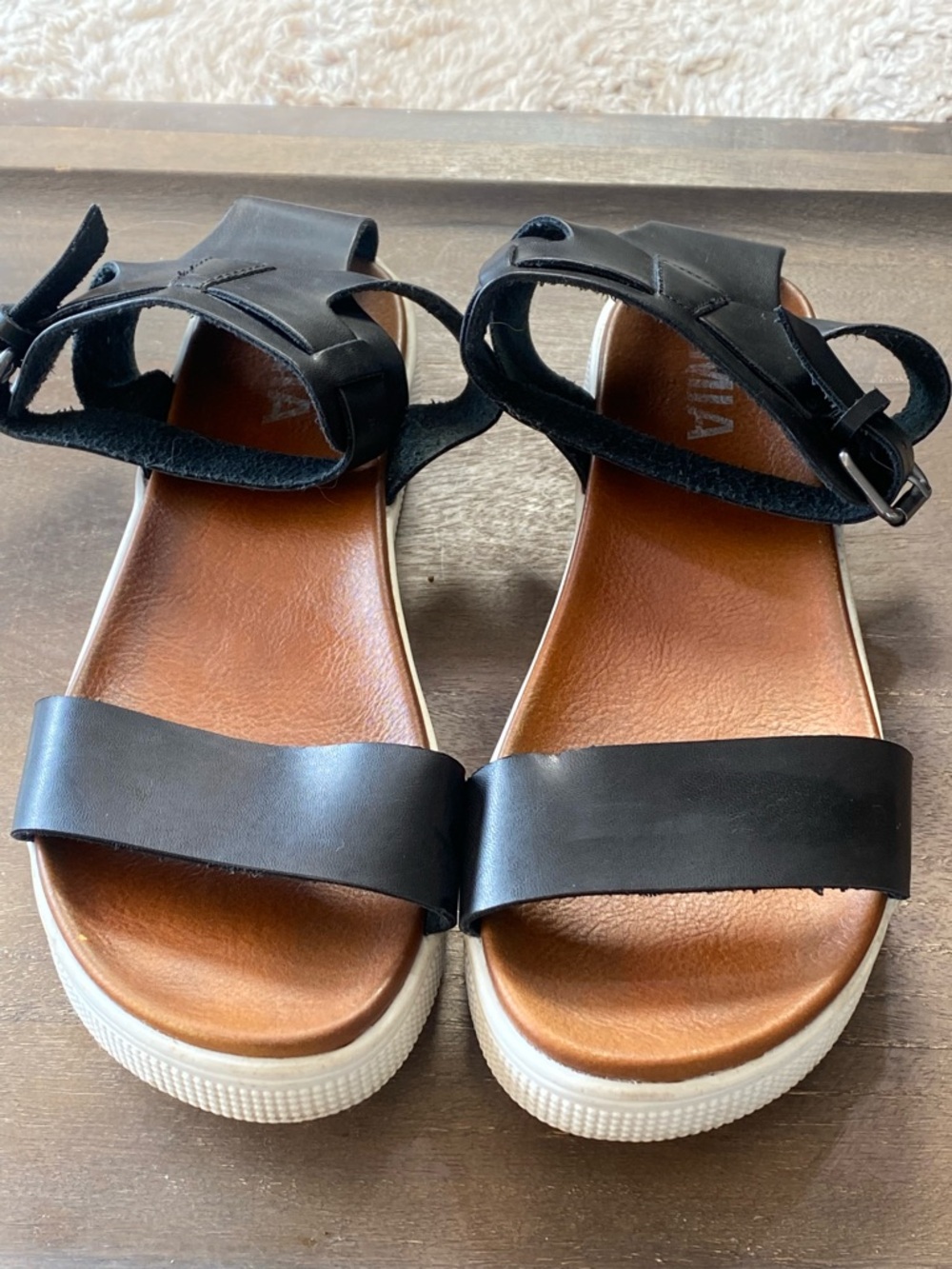 MIA Black Platform Sandal